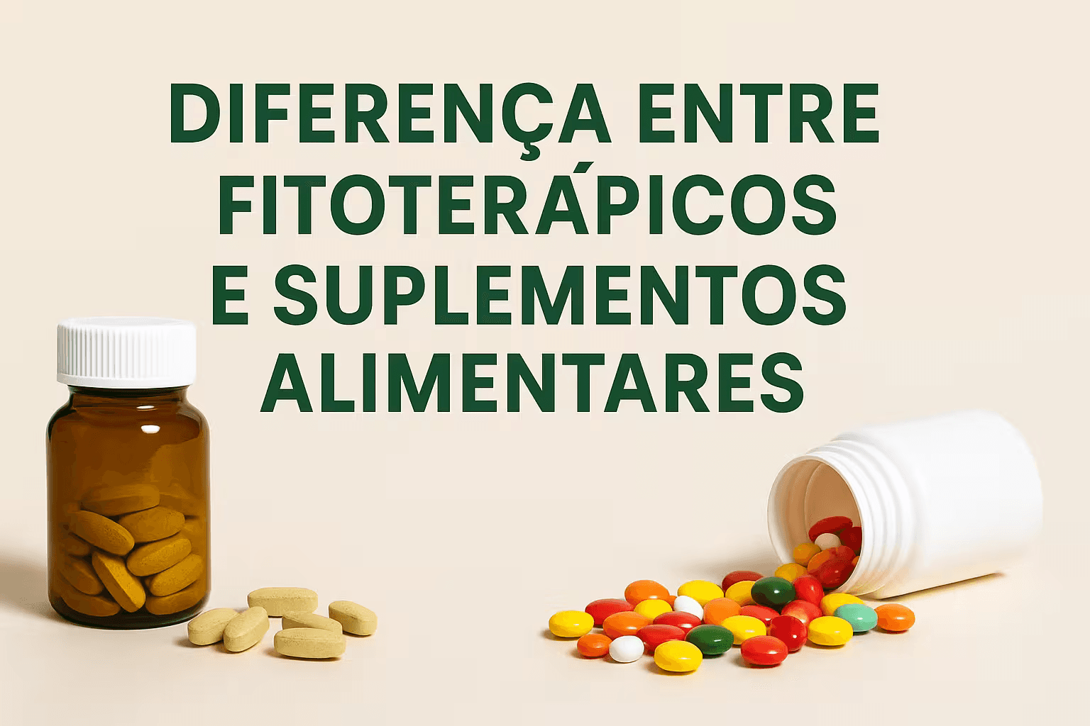 Diferença entre Fitoterápicos e Suplementos Alimentares: Entenda de Vez!