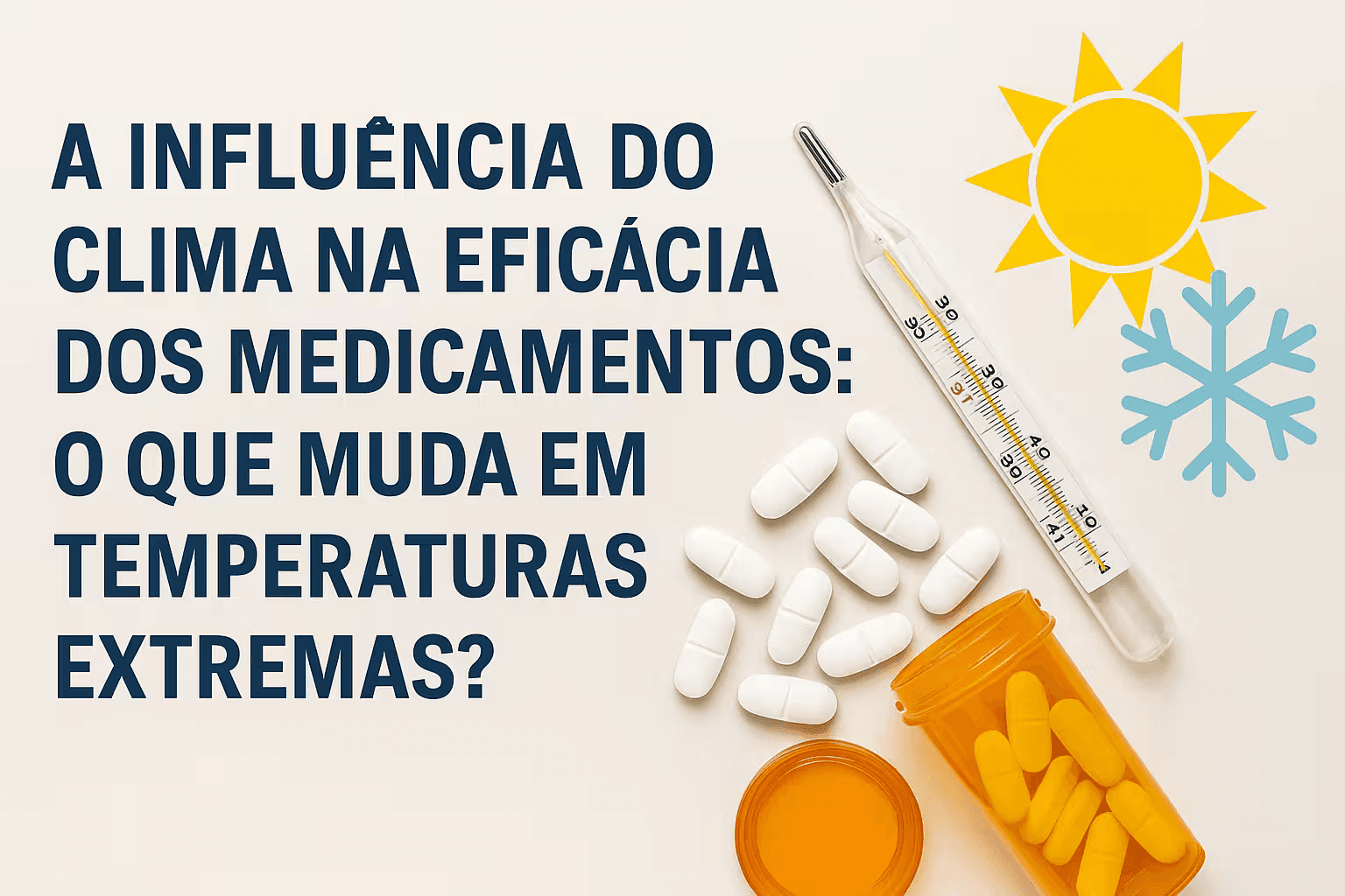 A Influência do Clima na Eficácia dos Medicamentos: O Que Muda em Temperaturas Extremas?