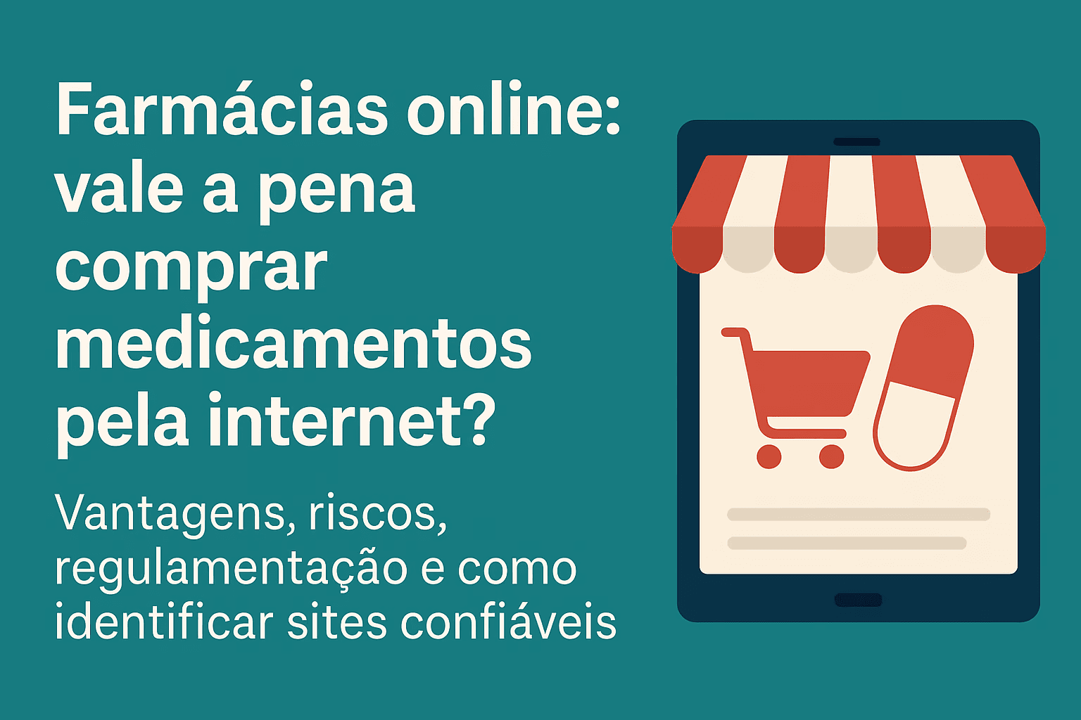 Farmácias online: vale a pena comprar medicamentos pela internet?