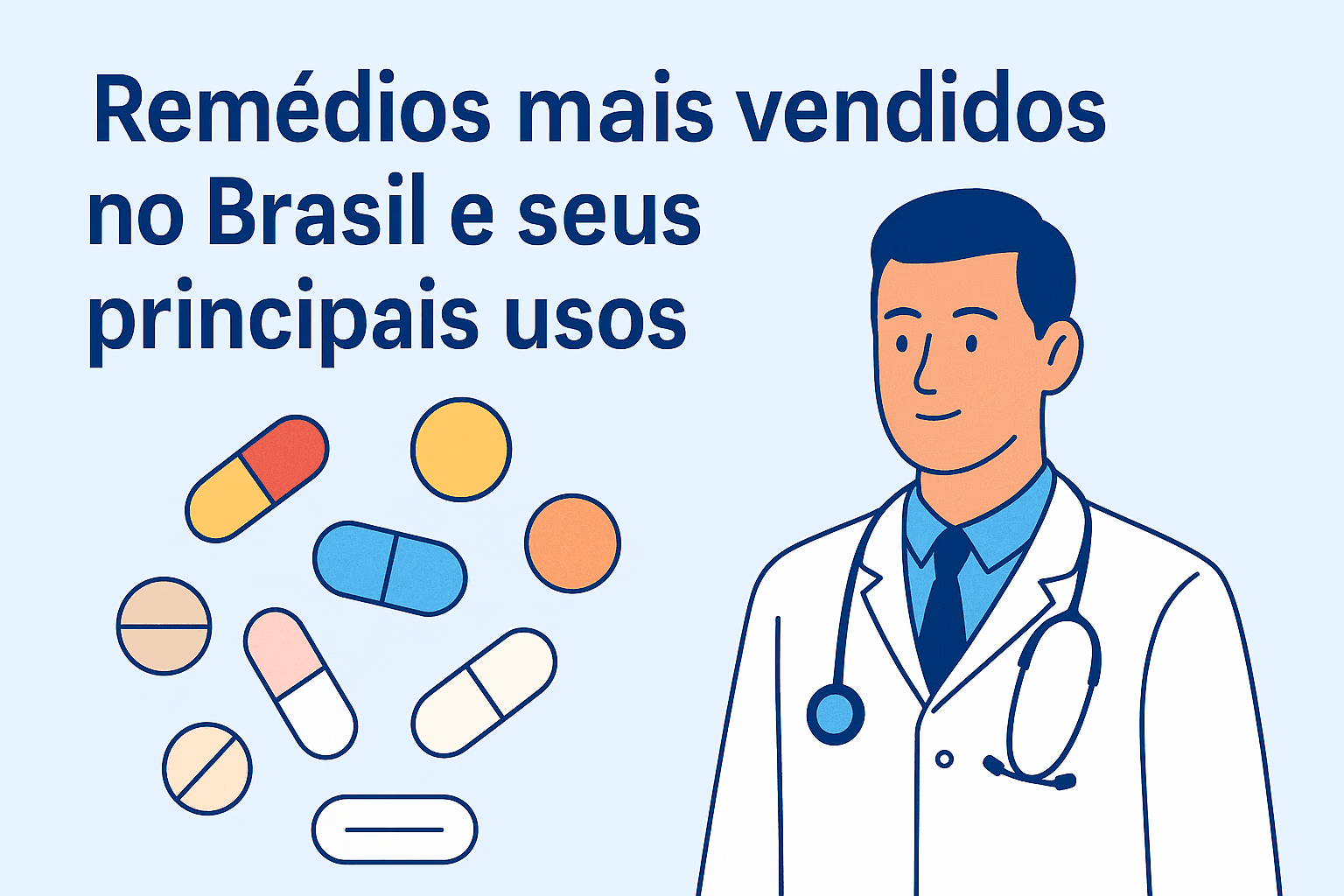 Remédios Mais Vendidos no Brasil e Seus Principais Usos